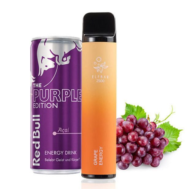 Elf Bar 2500 – Grape Energy 5%